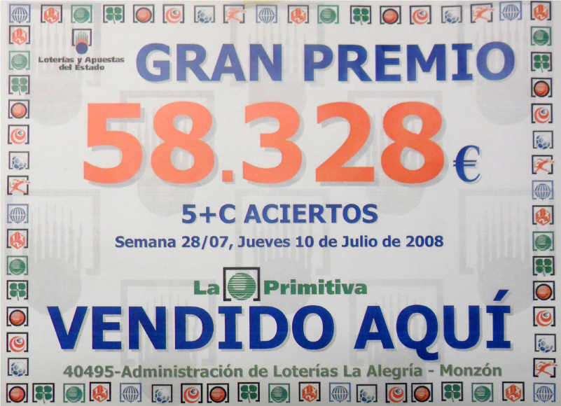 Lotería La Alegría - GRAN PREMIO 2